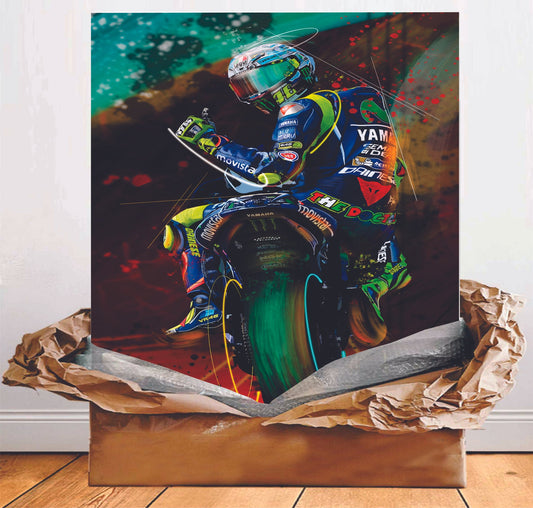 Affiche Murale Valentino Rossi emballé