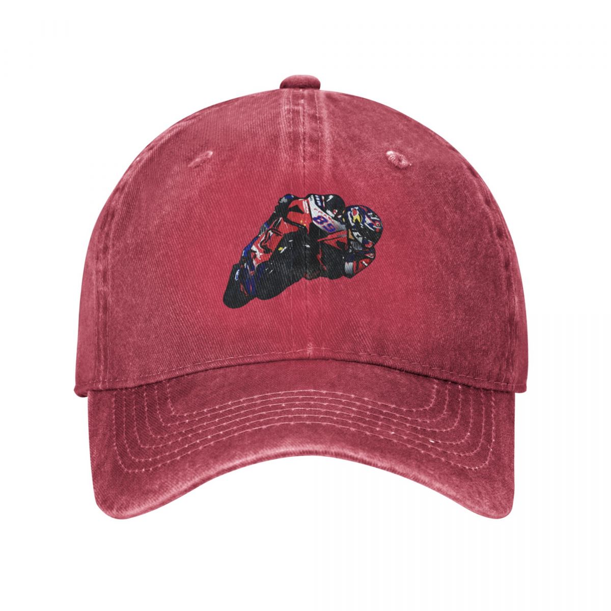 Casquette Jorge Martin Rouge 100% Coton