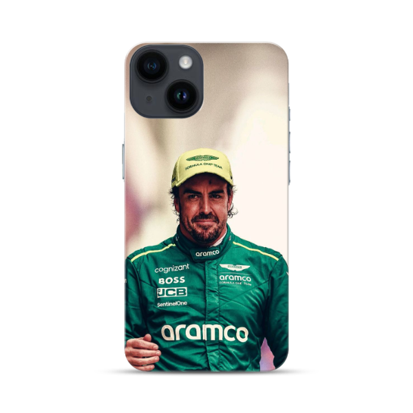 Coque Fernando Alonso en Tenue de F1 pour OPPO