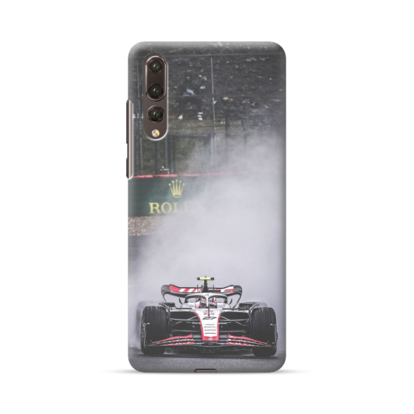 Coque Huawei Nico Hulkenberg dans sa Formule 1 Haas