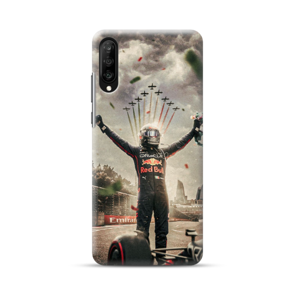 Coque Sergio Pérez en Tenue de Formule 1 Red Bull pour Samsung Galaxy