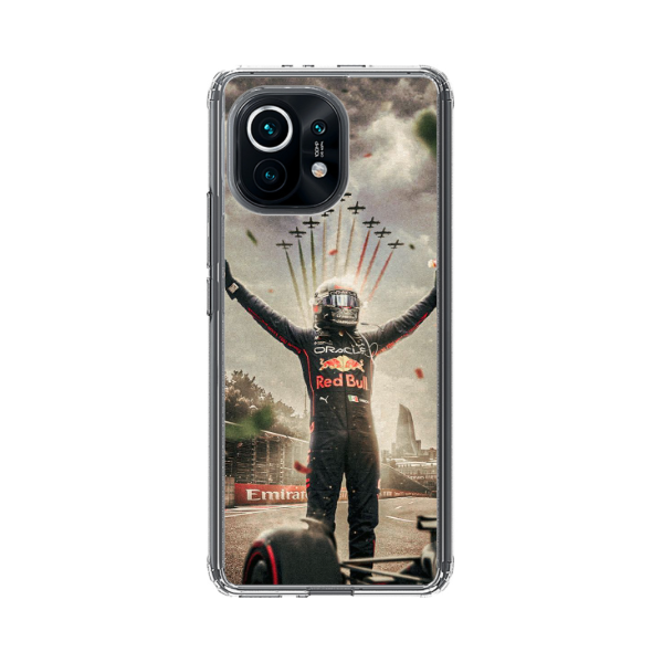 Coque Sergio Pérez en Tenue de Formule 1 Red Bull pour Xiaomi