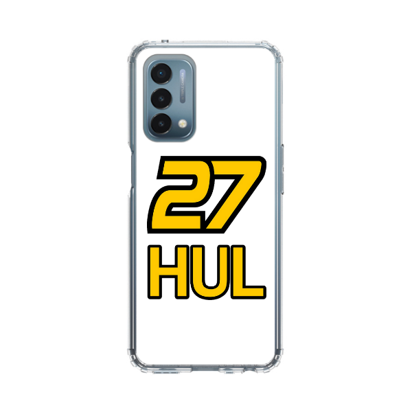 Coque de Téléphone Blanche F1 Nico Hulkenberg pour OnePlus