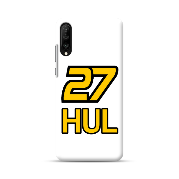 Coque de Téléphone Blanche F1 Nico Hulkenberg pour Samsung Galaxy