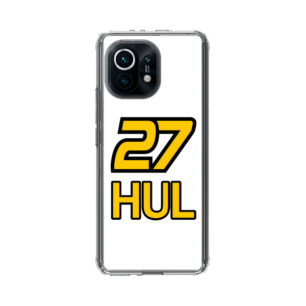 Coque de Téléphone Blanche F1 Nico Hulkenberg pour Xiaomi