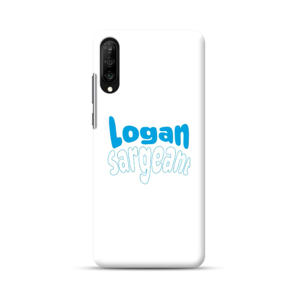 Coque de Téléphone Blanche Logan Sargeant pour Samsung
