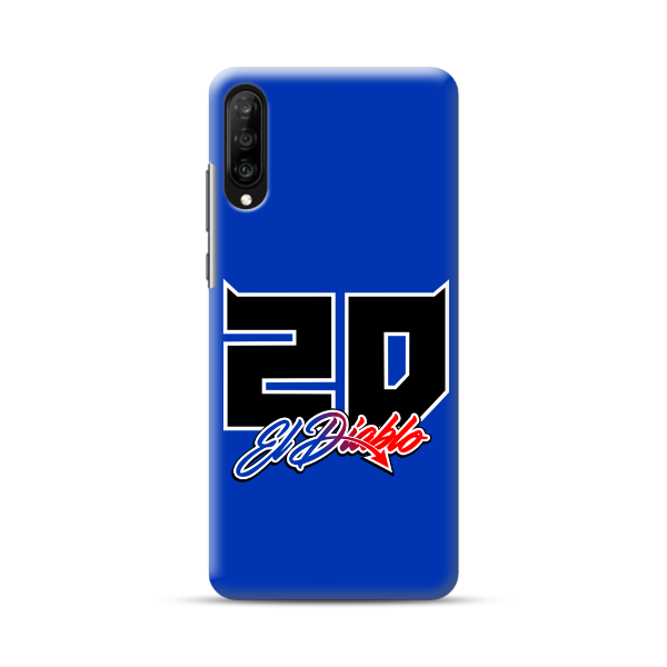 Coque de Téléphone Bleue El Diablo pour Samsung