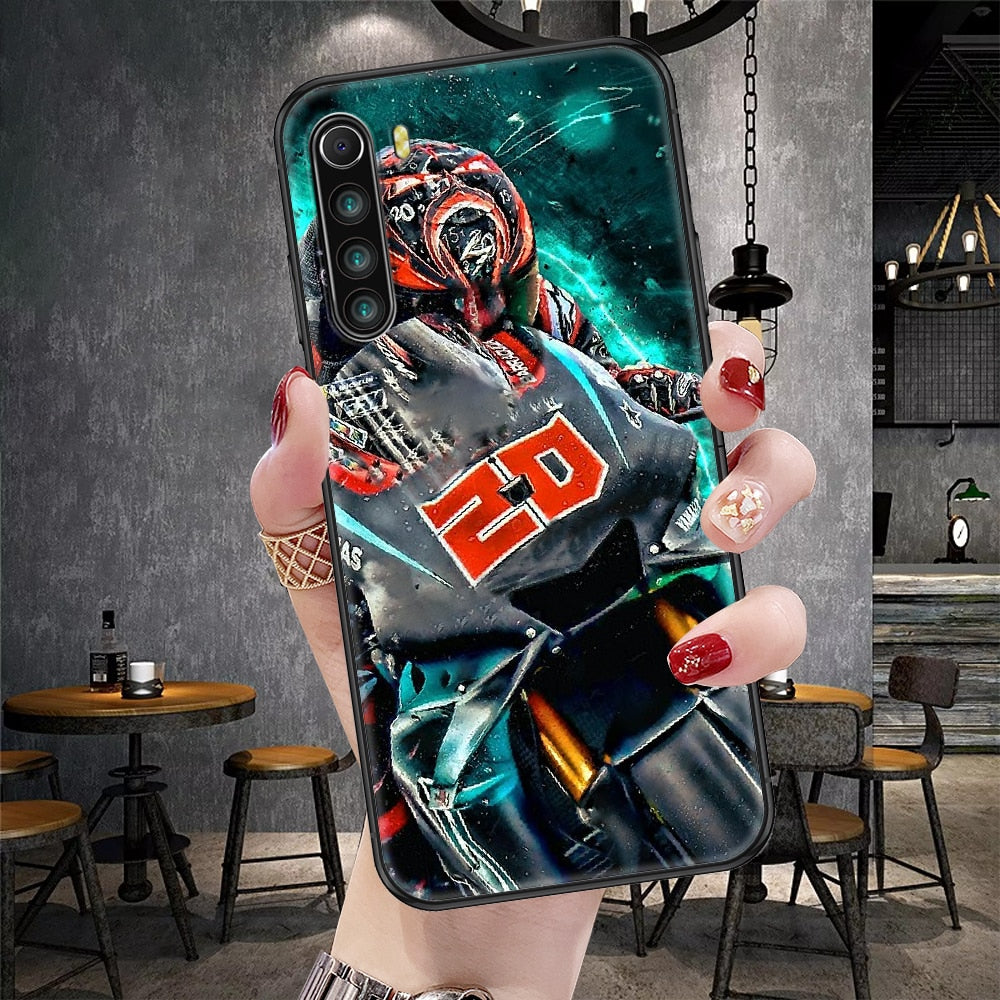Coque de Téléphone Fabio Quartararo sur sa Moto