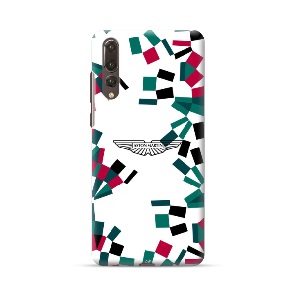 Coque de Téléphone Huawei Blanche Aston Martin