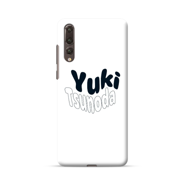 Coque de Téléphone Huawei Blanche Yuki Tsunoda