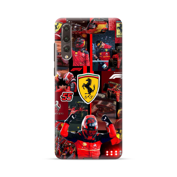 Coque de Téléphone Huawei F1 Ferrari Carlos Sainz
