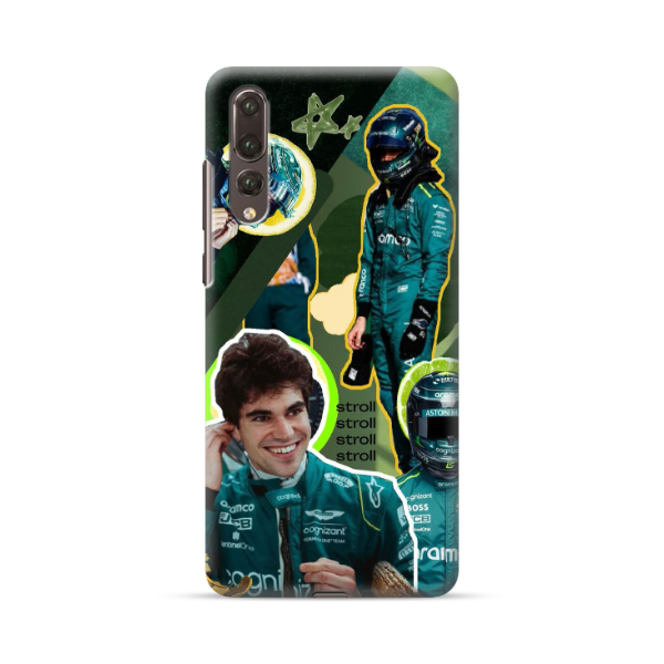 Coque de Téléphone Lance Stroll chez Aston Martin pour Huawei