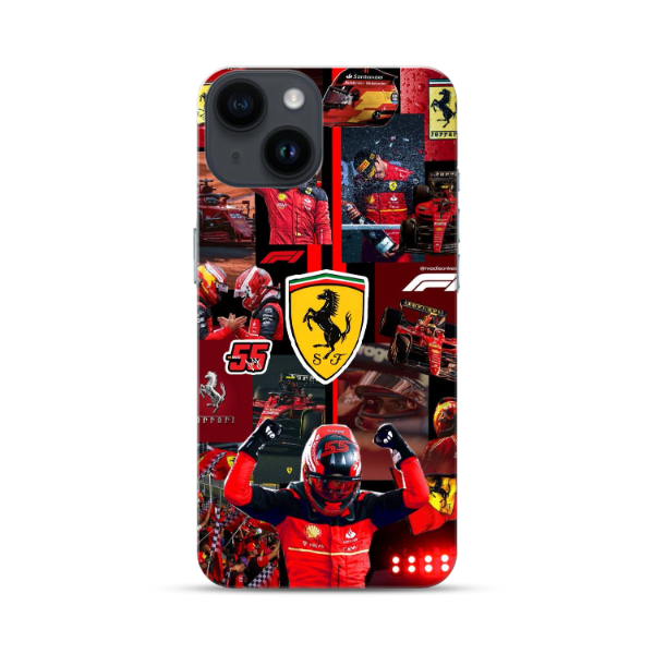 Coque de Téléphone OPPO F1 Ferrari Carlos Sainz