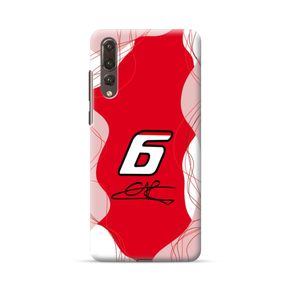 Coque de Téléphone Rouge Oliver Bearman pour Huawei