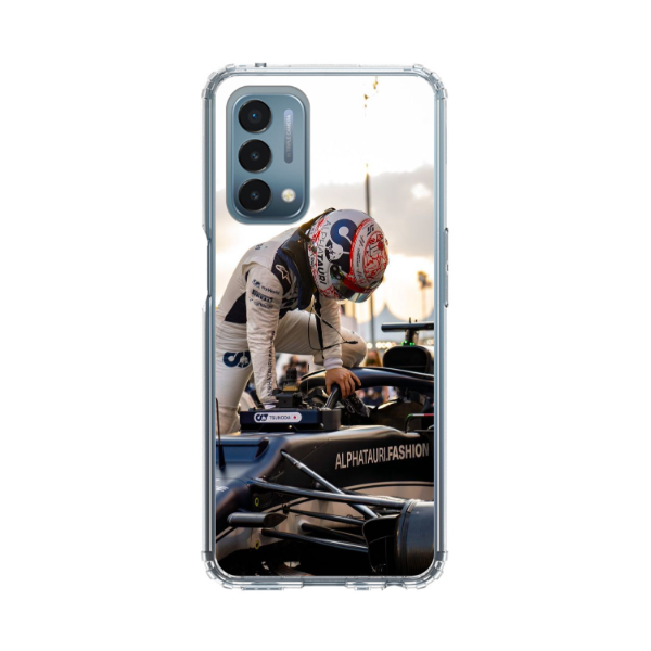 Coque de Téléphone Yuki Tsunoda en Tenue de Formule 1 pour OnePlus