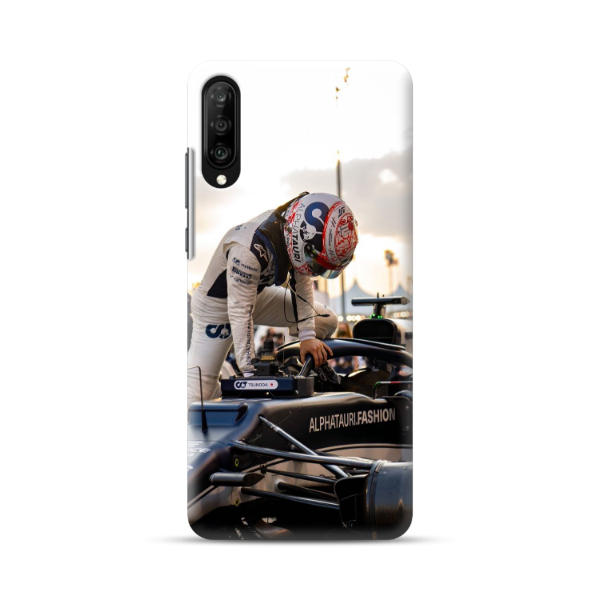 Coque de Téléphone Yuki Tsunoda en Tenue de Formule 1 pour Samsung