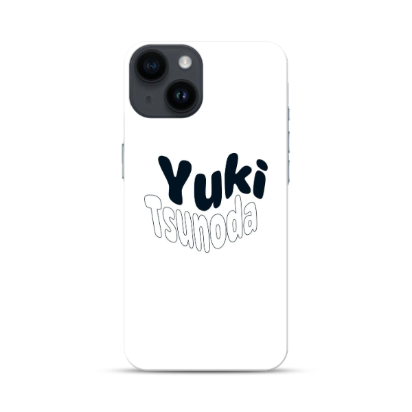 Coque de Téléphone iPhone Blanche Yuki Tsunoda