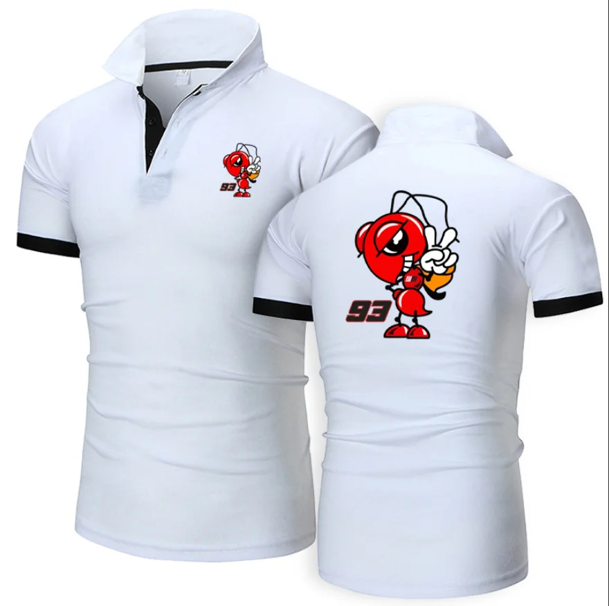 Polo Blanc Marc Marquez