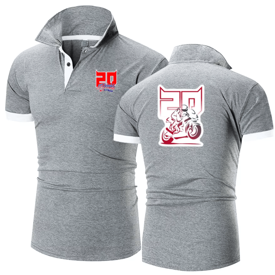 Polo MotoGP Gris Fabio Quartararo