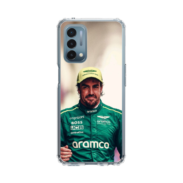 Coque Fernando Alonso en Tenue de F1 pour OnePlus