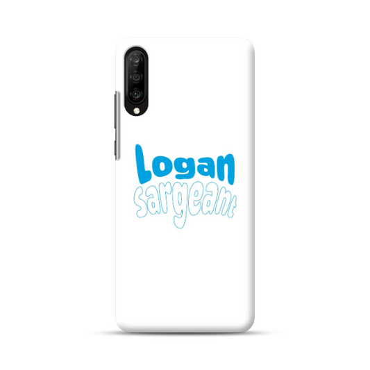 Coque de Téléphone Blanche Logan Sargeant pour Samsung Galaxy
