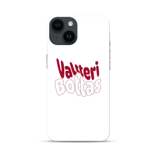 Coque de Téléphone Blanche Valtteri Bottas pour iPhone