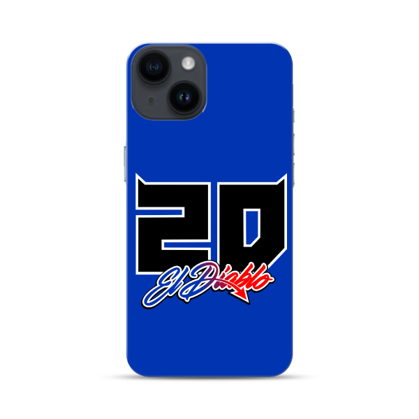 Coque de Téléphone Bleue El Diablo pour OPPO