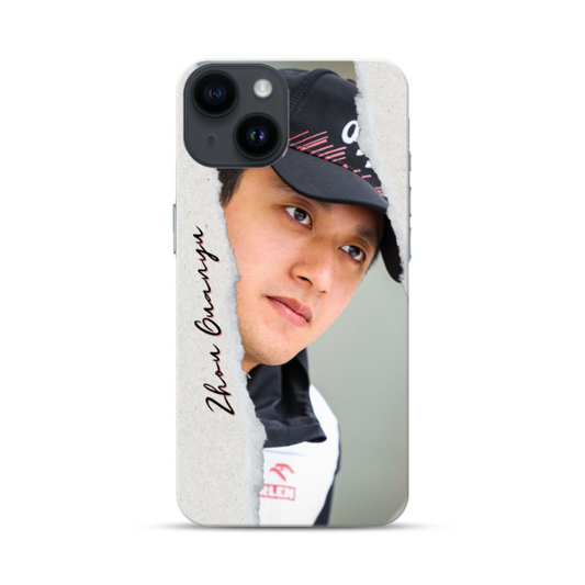 Coque de Téléphone Formule 1 Zhou Guanyu pour iPhone