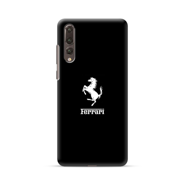 Coque de Téléphone Huawei Noir Ferrari