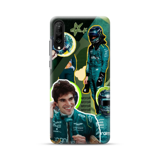 Coque de Téléphone Lance Stroll chez Aston Martin pour Samsung Galaxy