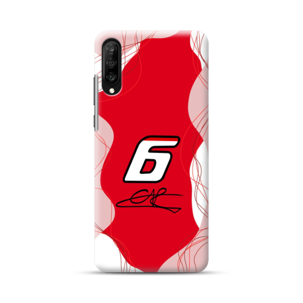 Coque de Téléphone Rouge Oliver Bearman pour Samsung Galaxy
