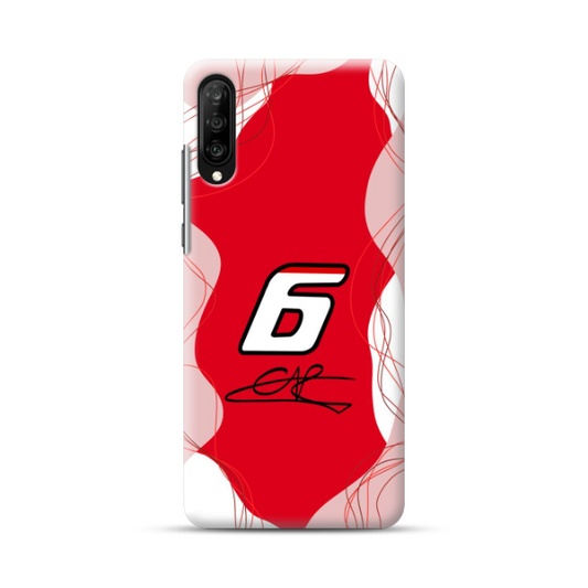 Coque de Téléphone Rouge Oliver Bearman pour Samsung Galaxy