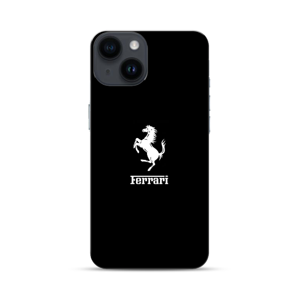 Coque de Téléphone iPhone Noir Ferrari