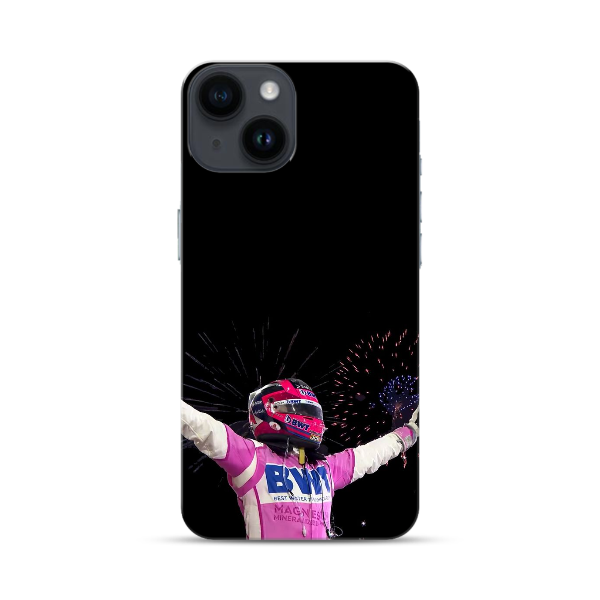 Coque de Téléphone iPhone Sergio Pérez Fête sa Victoire