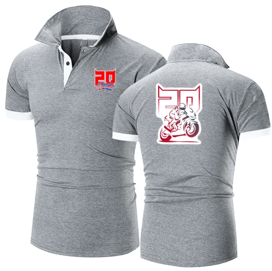Polo MotoGP Gris Fabio Quartararo