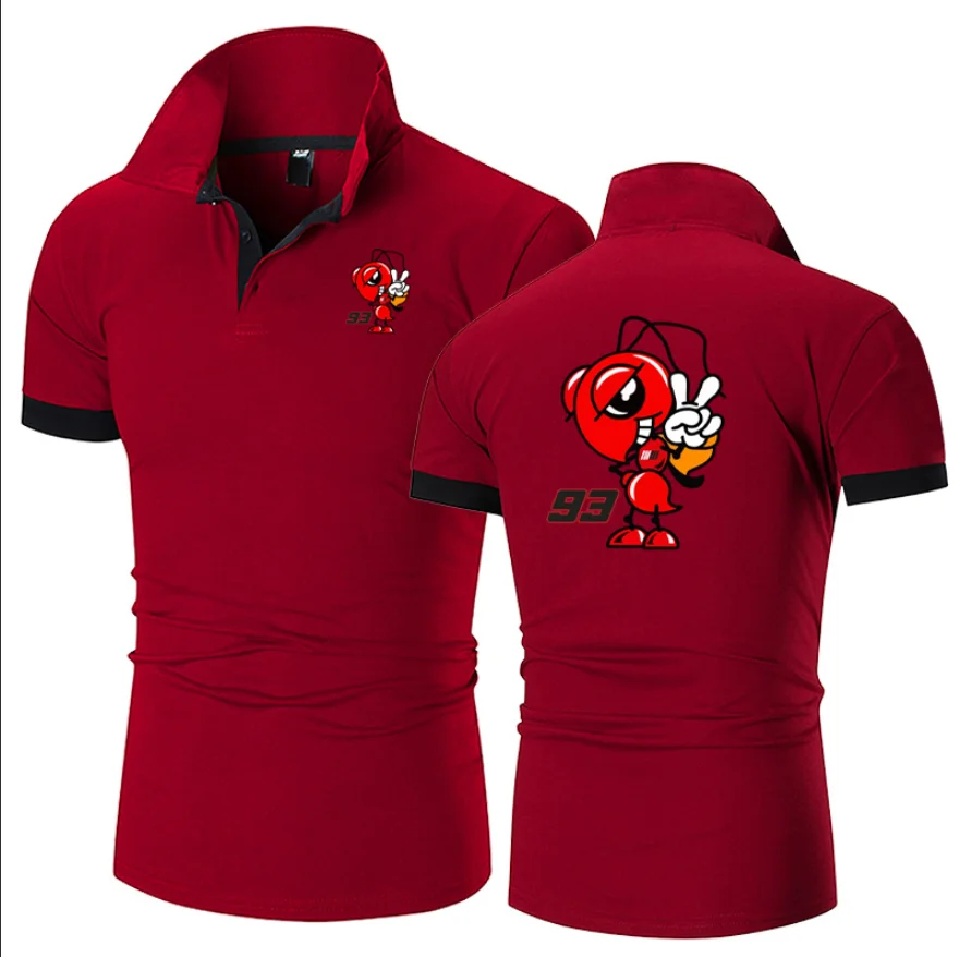 Polo Rouge Marc Marquez