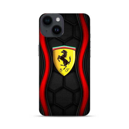 Protection Téléphone iPhone Logo Ferrari