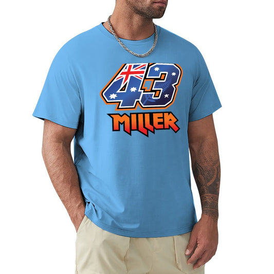T-Shirt Bleu Ciel Jack Miller