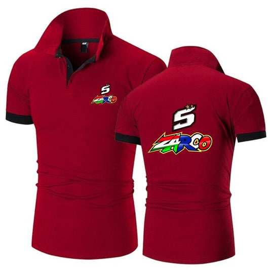 Polo Johann Zarco fond blanc