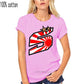 T-Shirt Johann Zarco Rose pour Femme